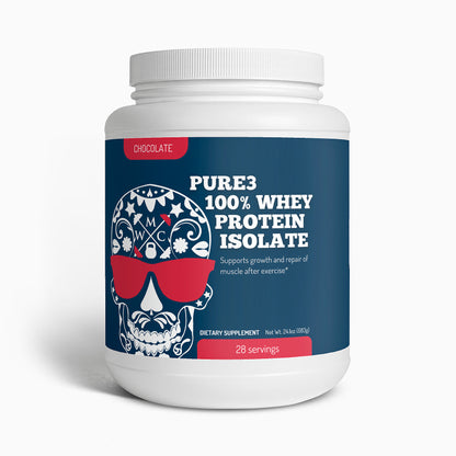 Pure3 100% Whey Protein Isolate (Chocolate)