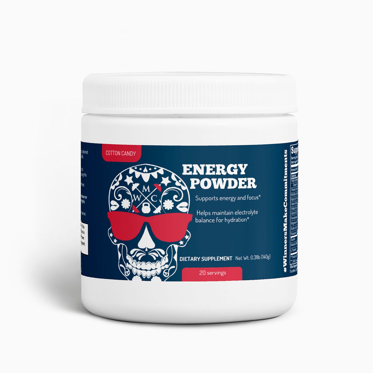 Energy Powder (Cotton Candy)