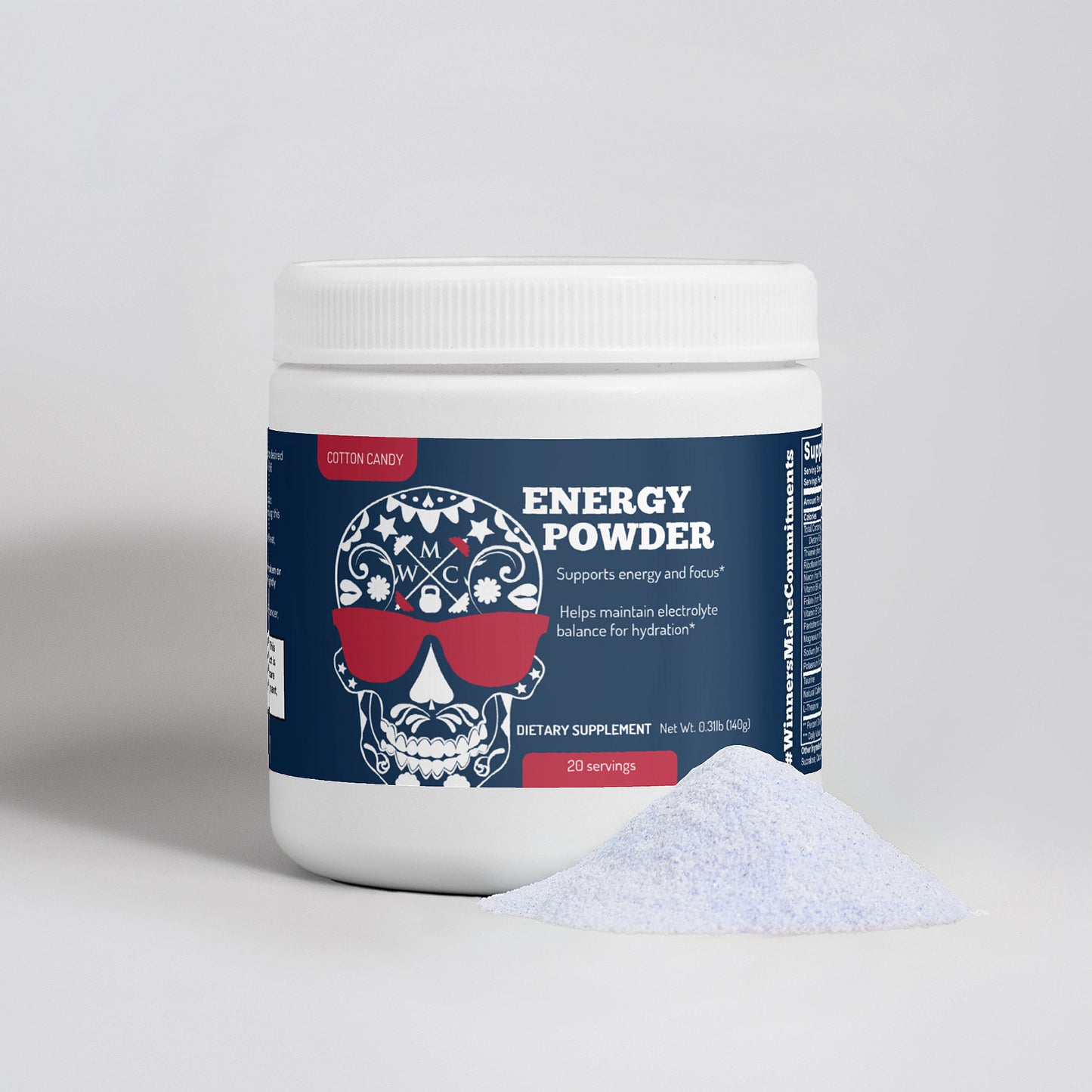 Energy Powder (Cotton Candy)