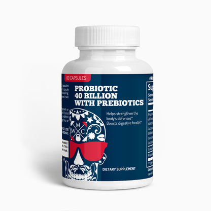 Probiotic 40 Billion with Prebiotics