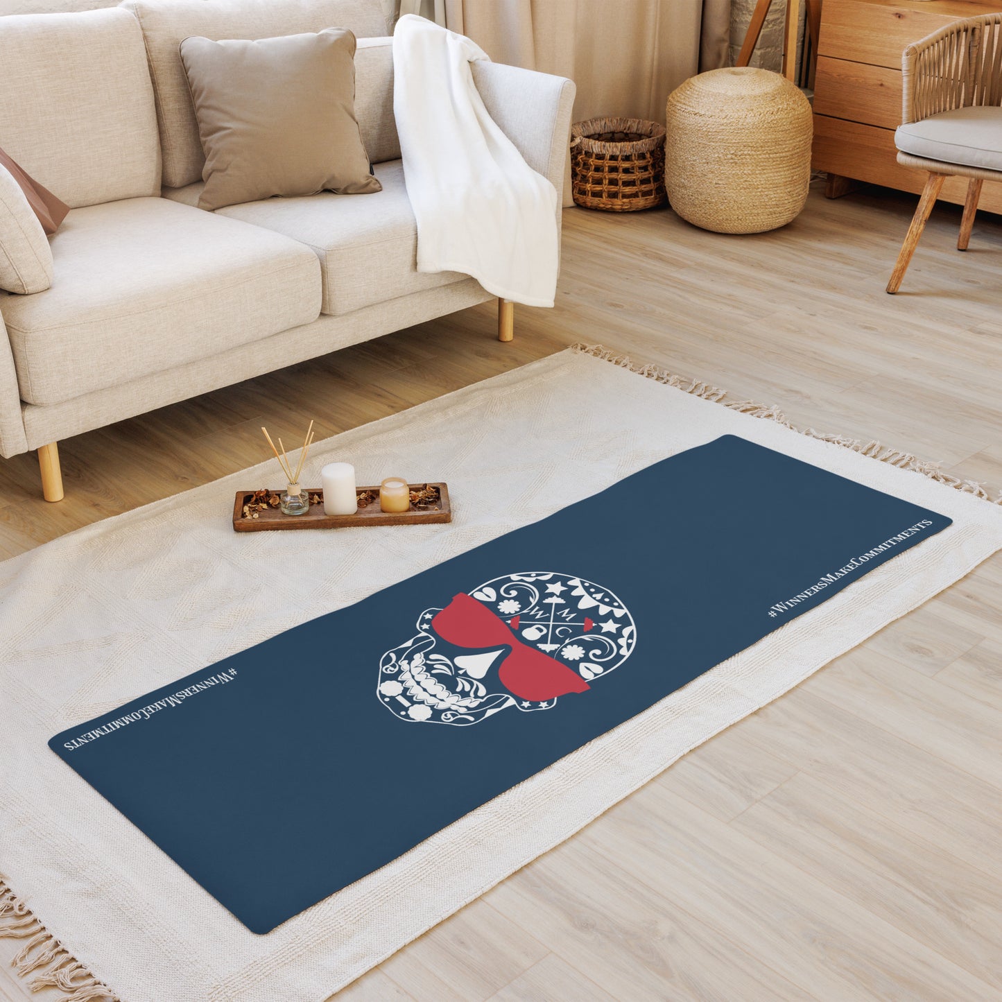 Sugar Skull Yoga mat